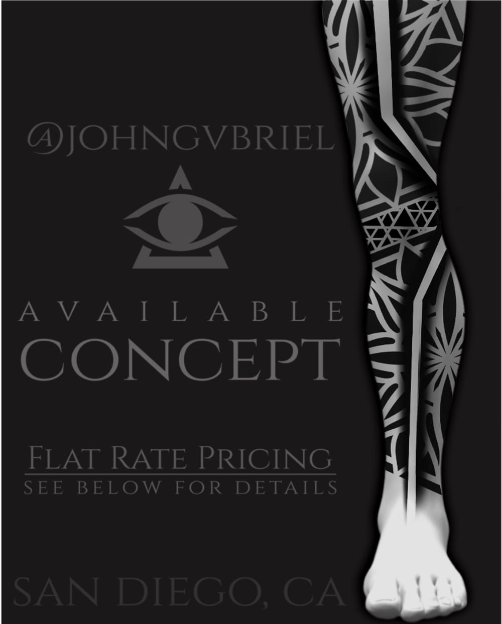Geometric Leg Sleeve 