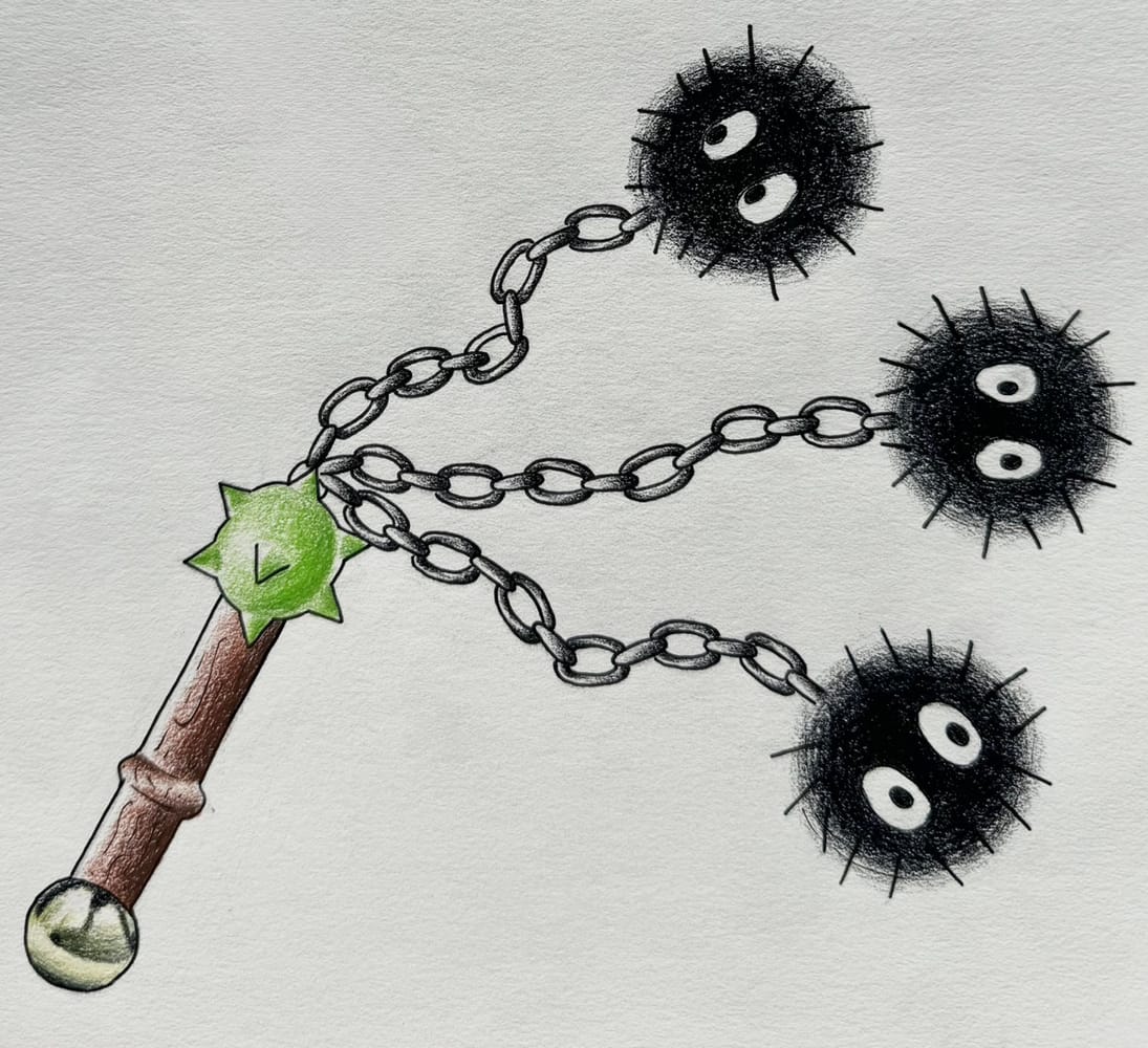Soot Sprite Flail