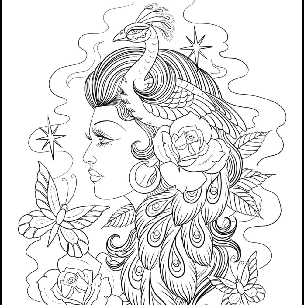 Peacock Lady