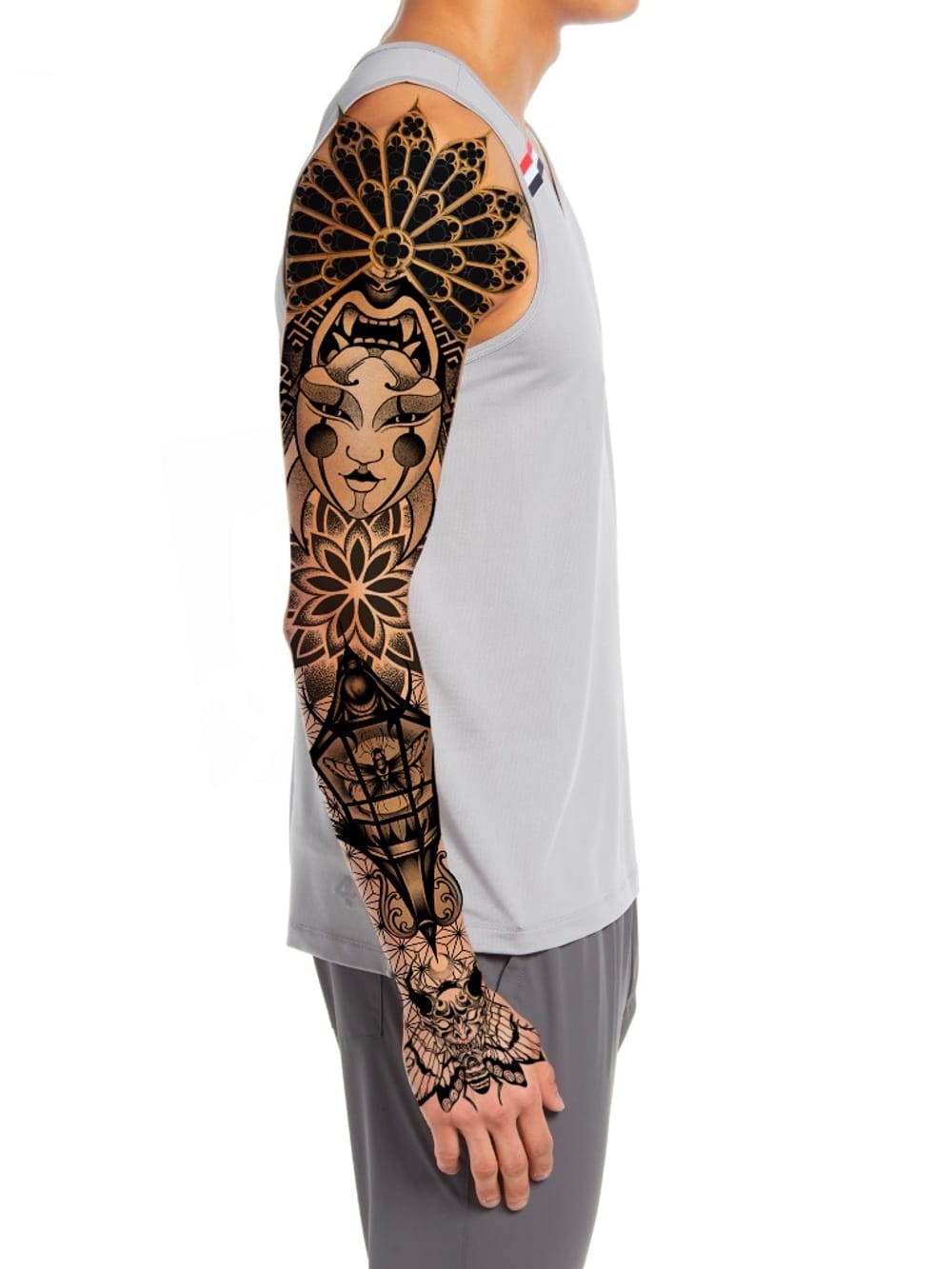 Dark themed full sleeve