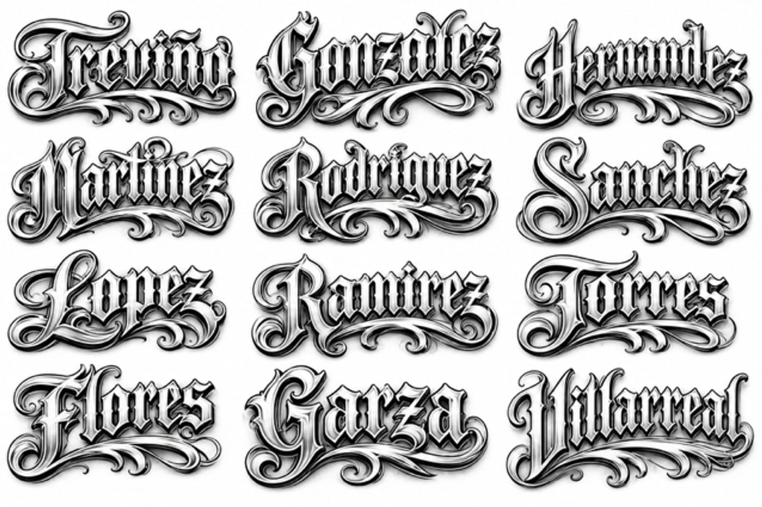 Chicano lettering