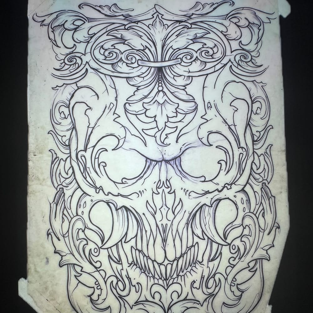 Full Back Skull