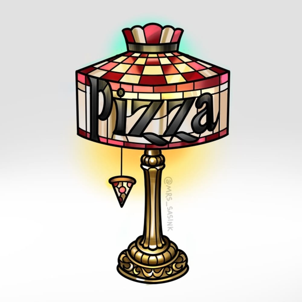 Pizza Hut Lamp