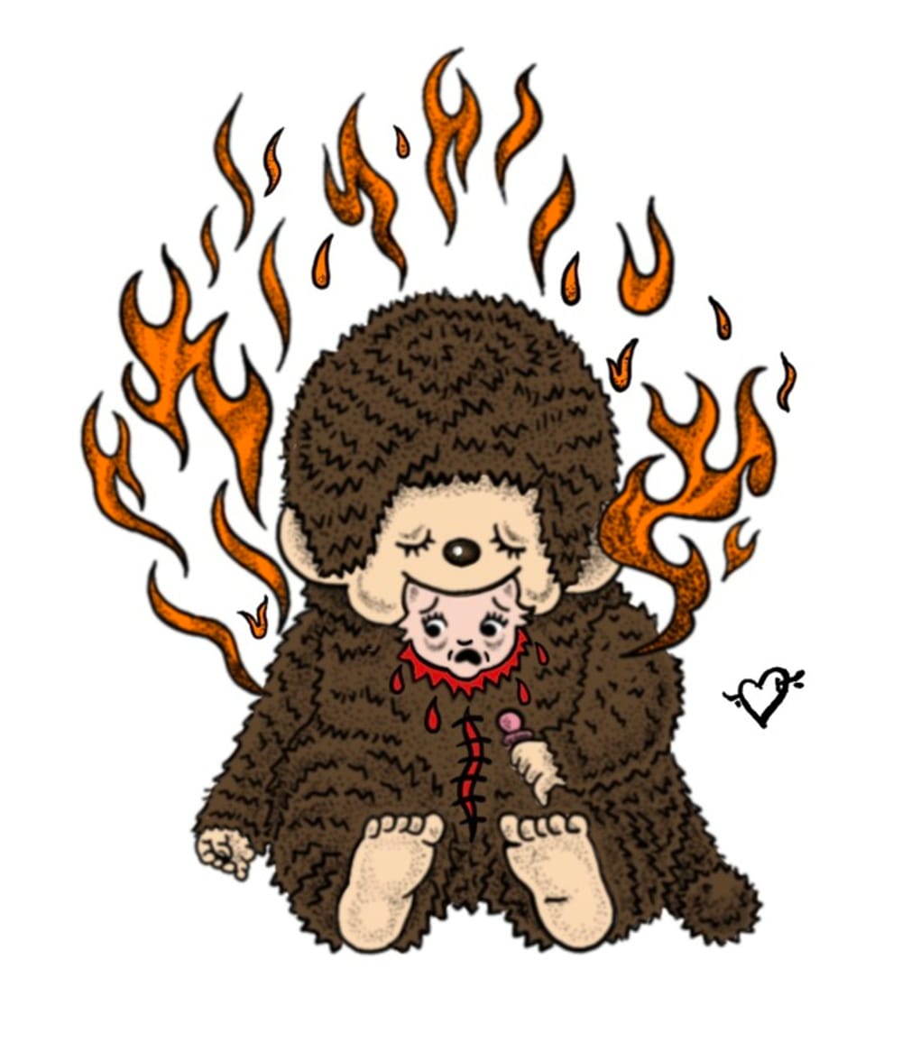 Midsommar monchhichi 