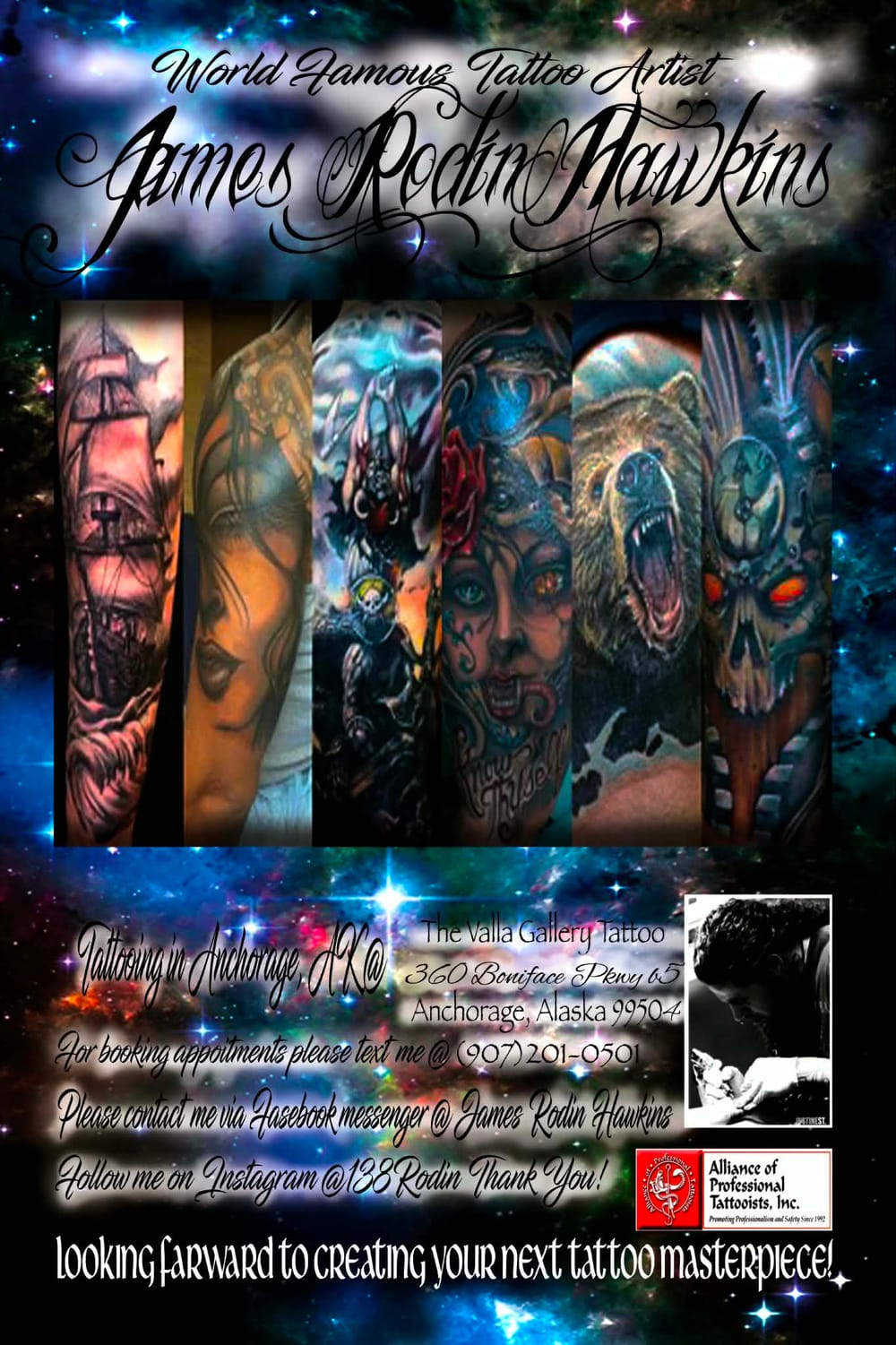 James Hawkins — tattoo artist