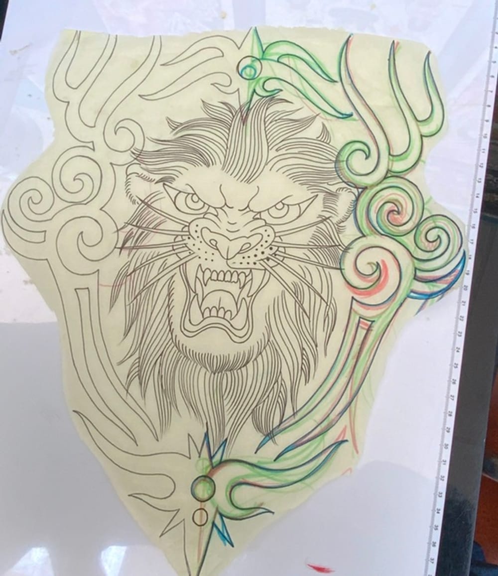 Lion tribal