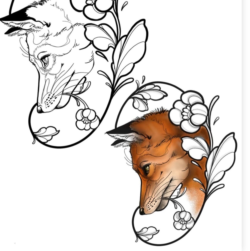 Fox-art nouveau 