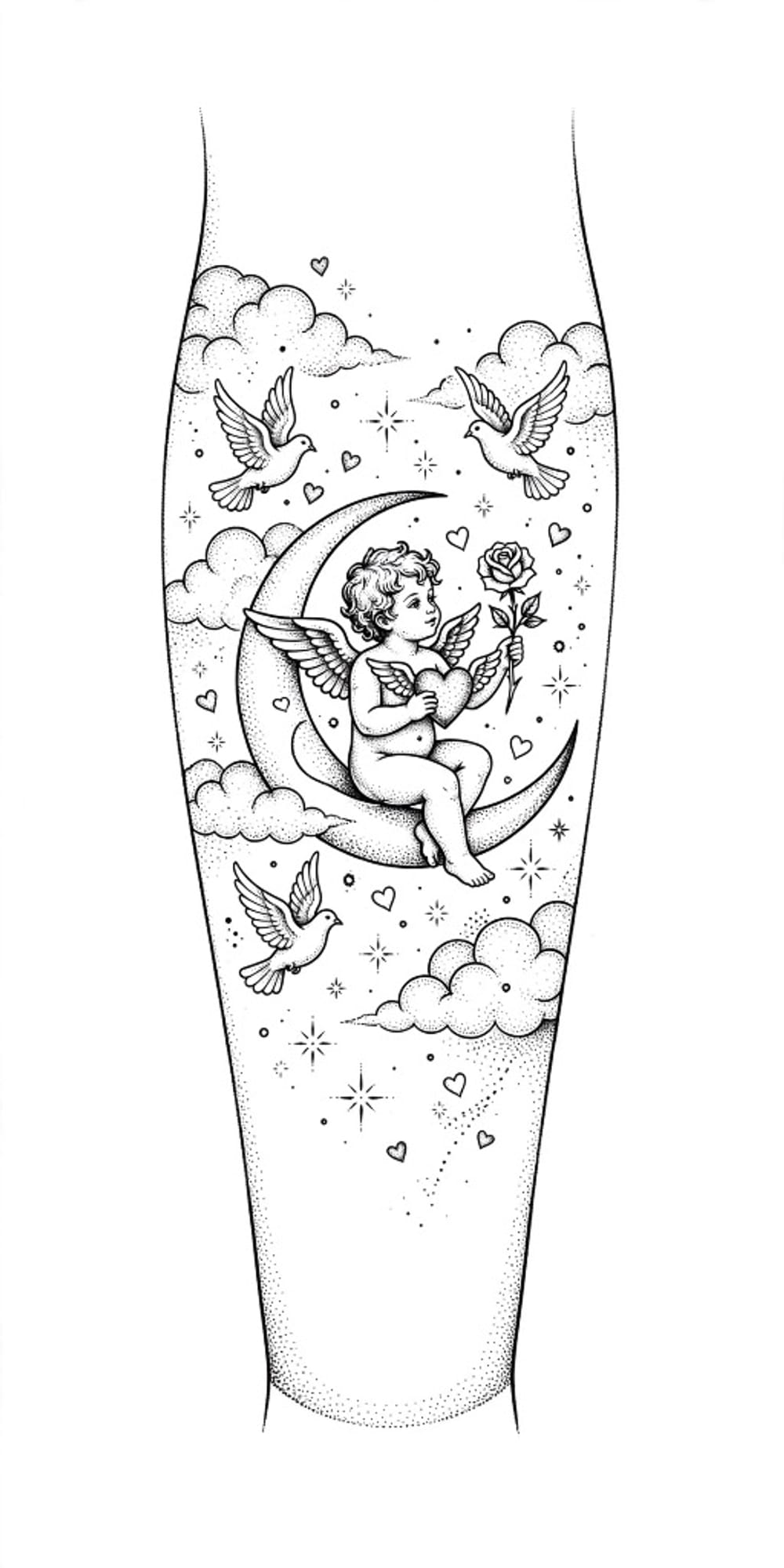 Blissful Cherub Night