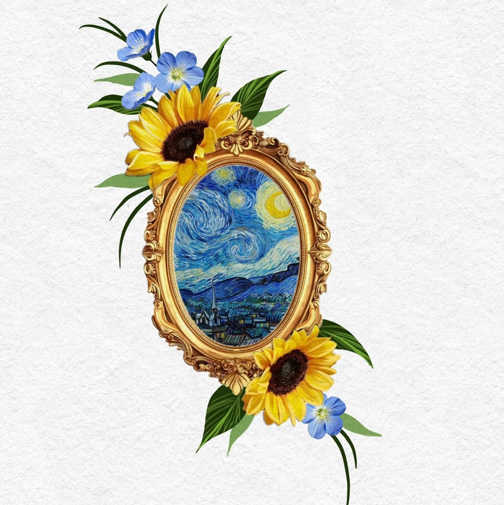 Starry Night Florals