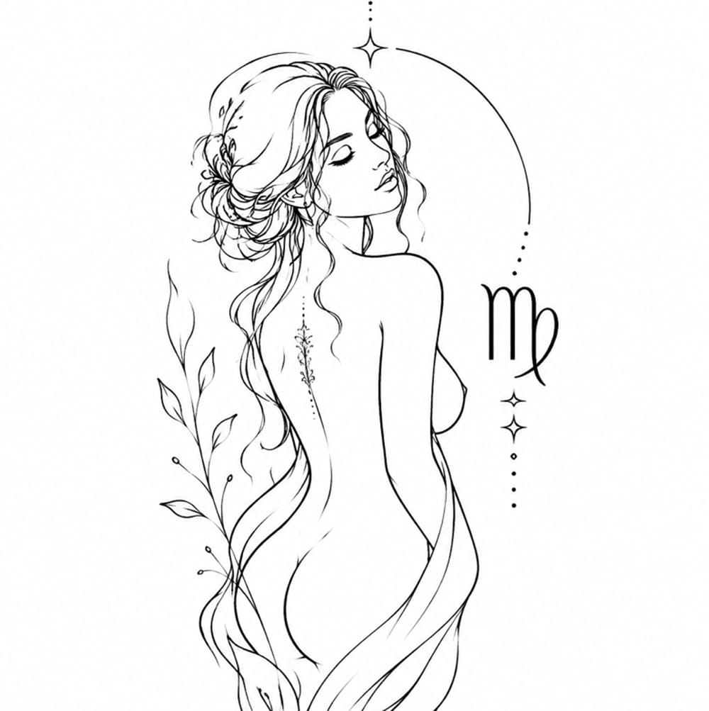 Virgo tattoo