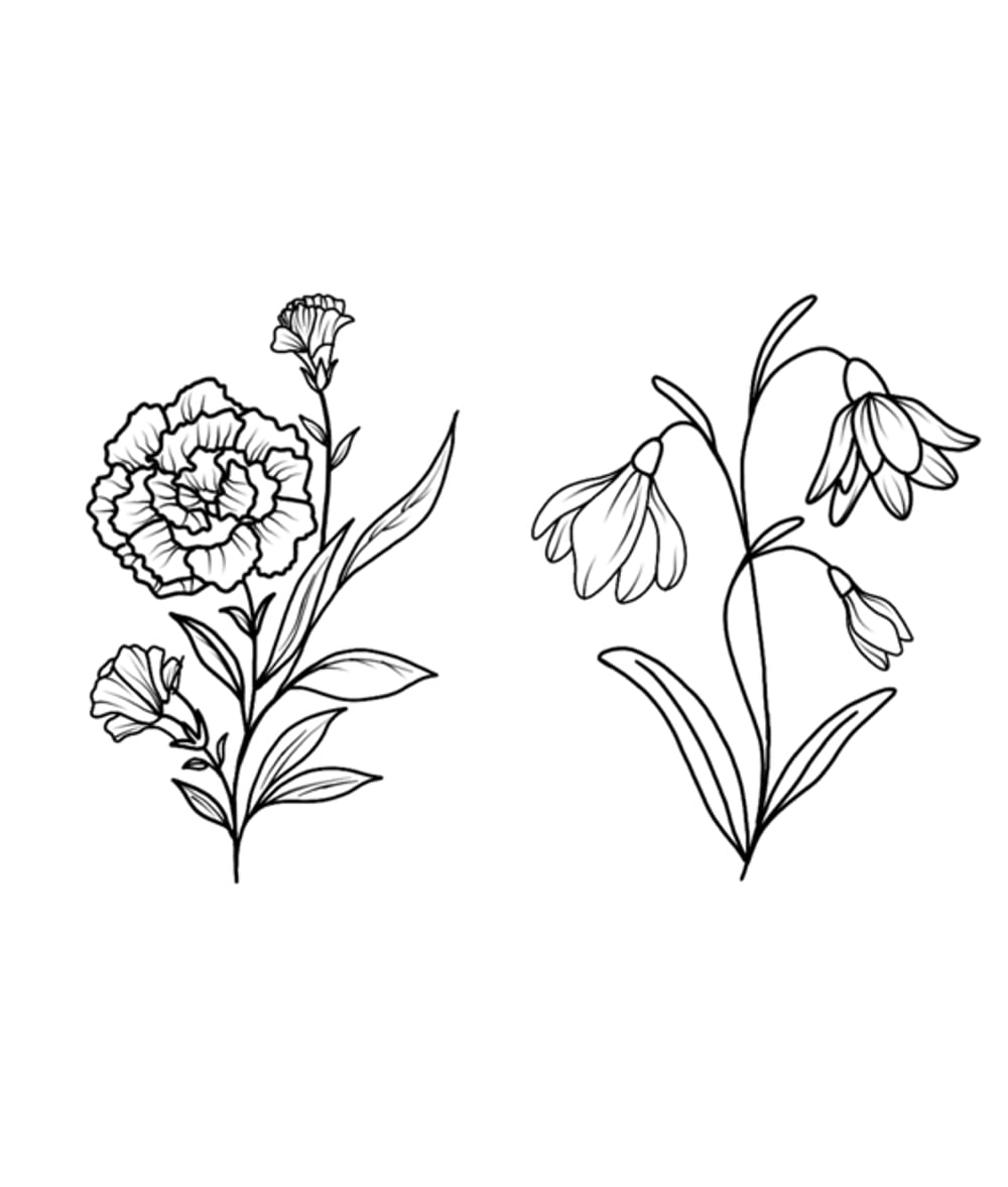 Simple florals