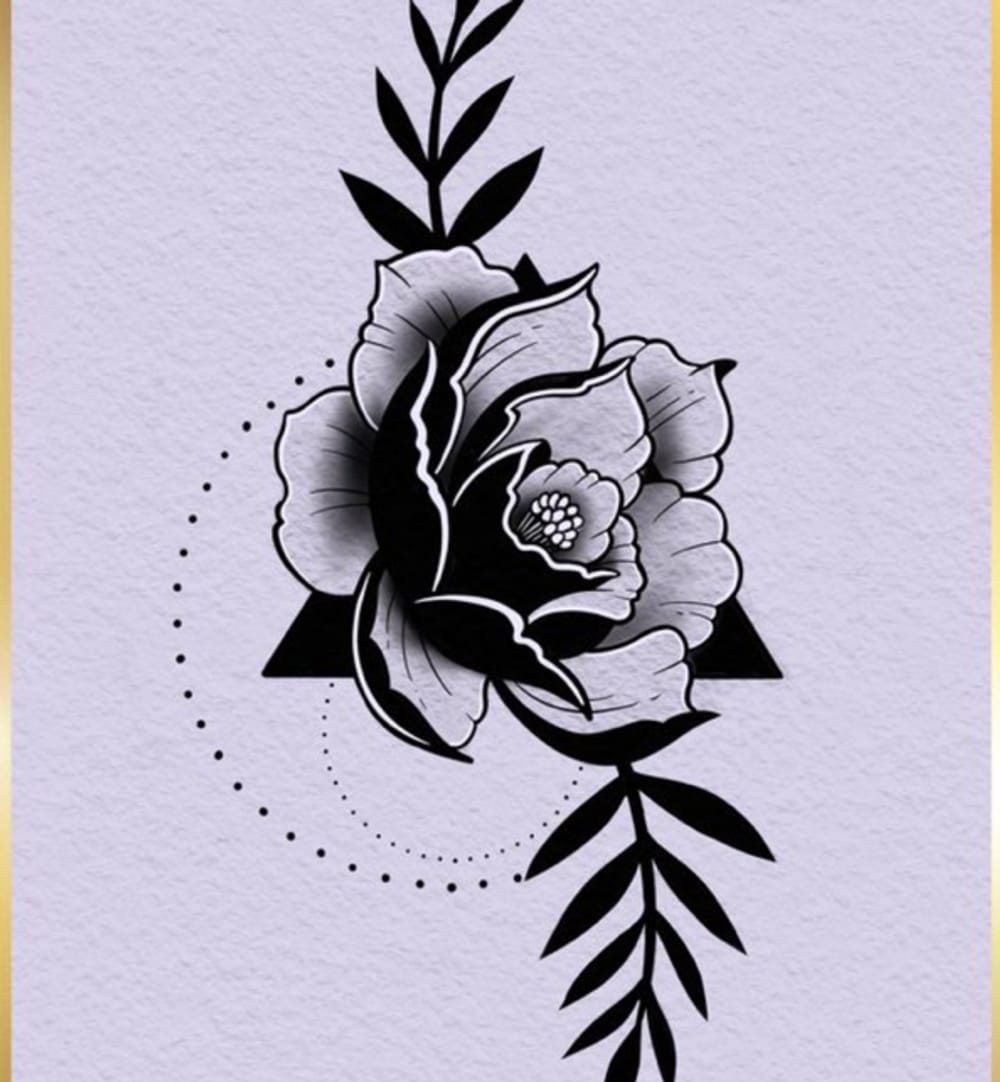 Neo-Traditional Peonie