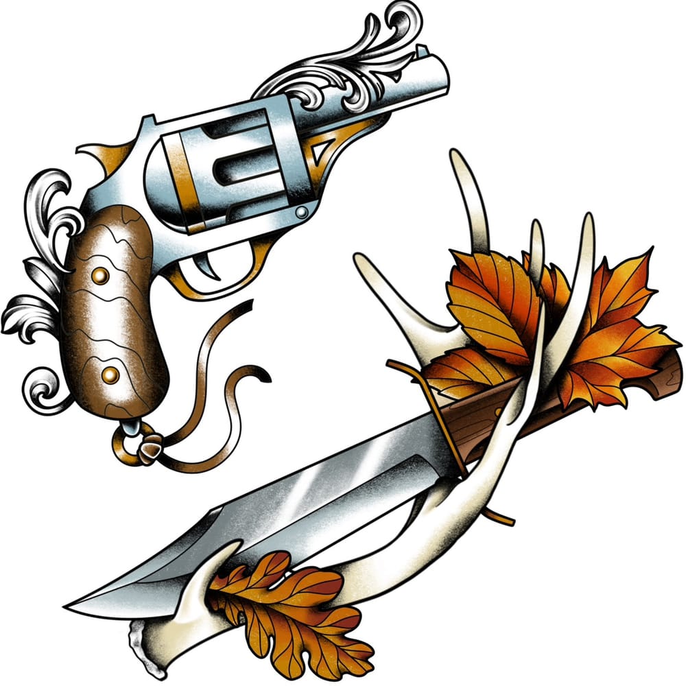 Knife or revolver