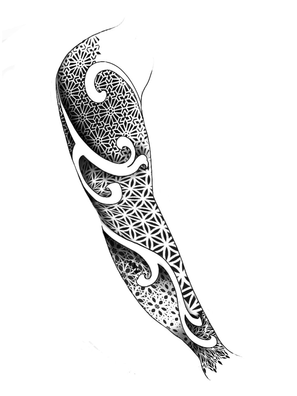 Geometry Full Sleeve