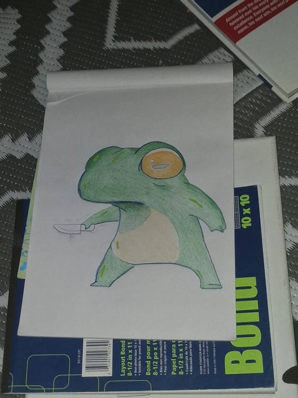 Frog w/dagger
