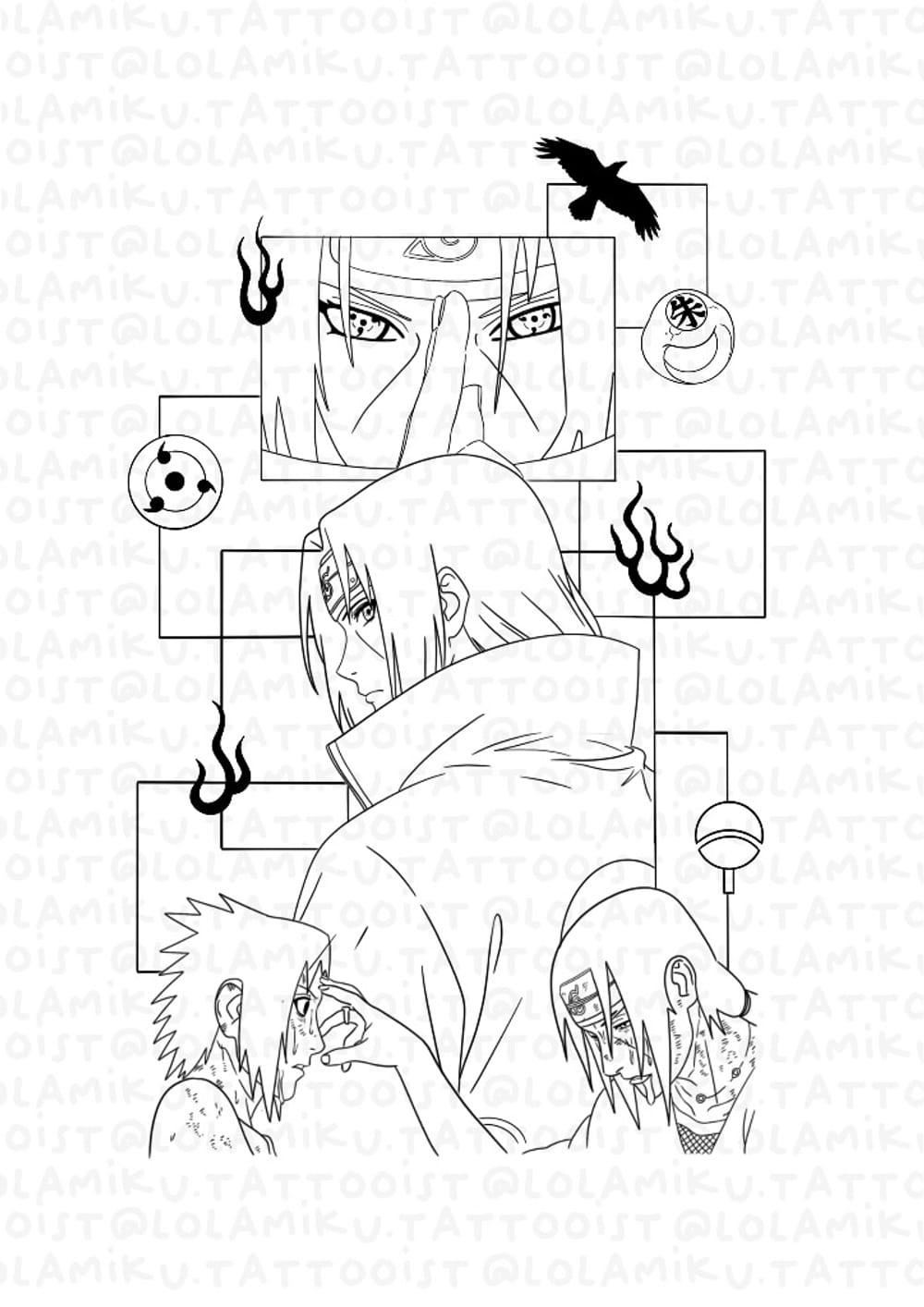 Itachi geometric