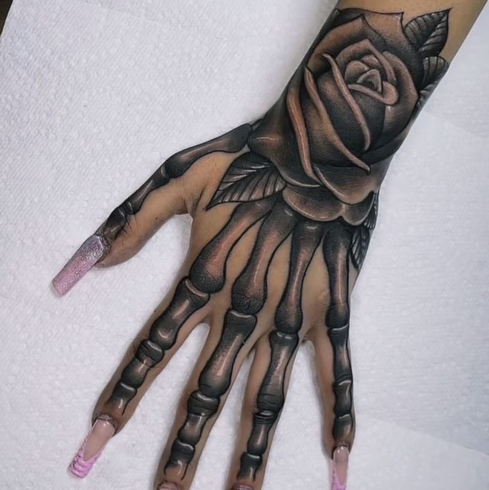 Shay’s hand