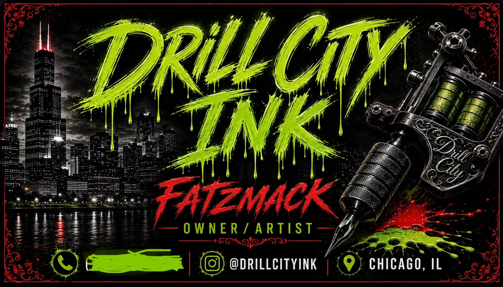 DrillCity ink Mack