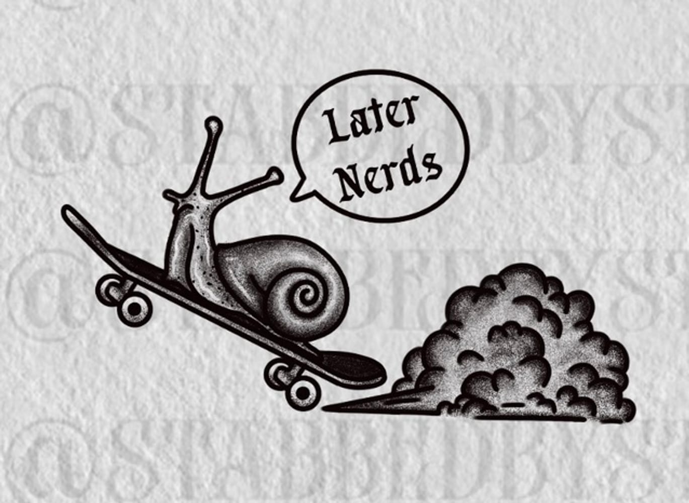 sk8r snail. 