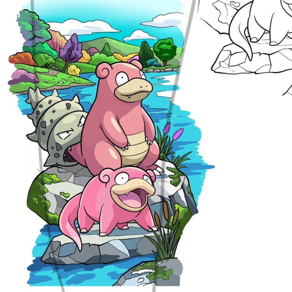 Slowbro scene 