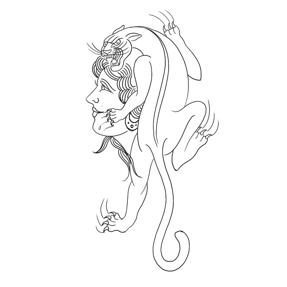 Panther lady