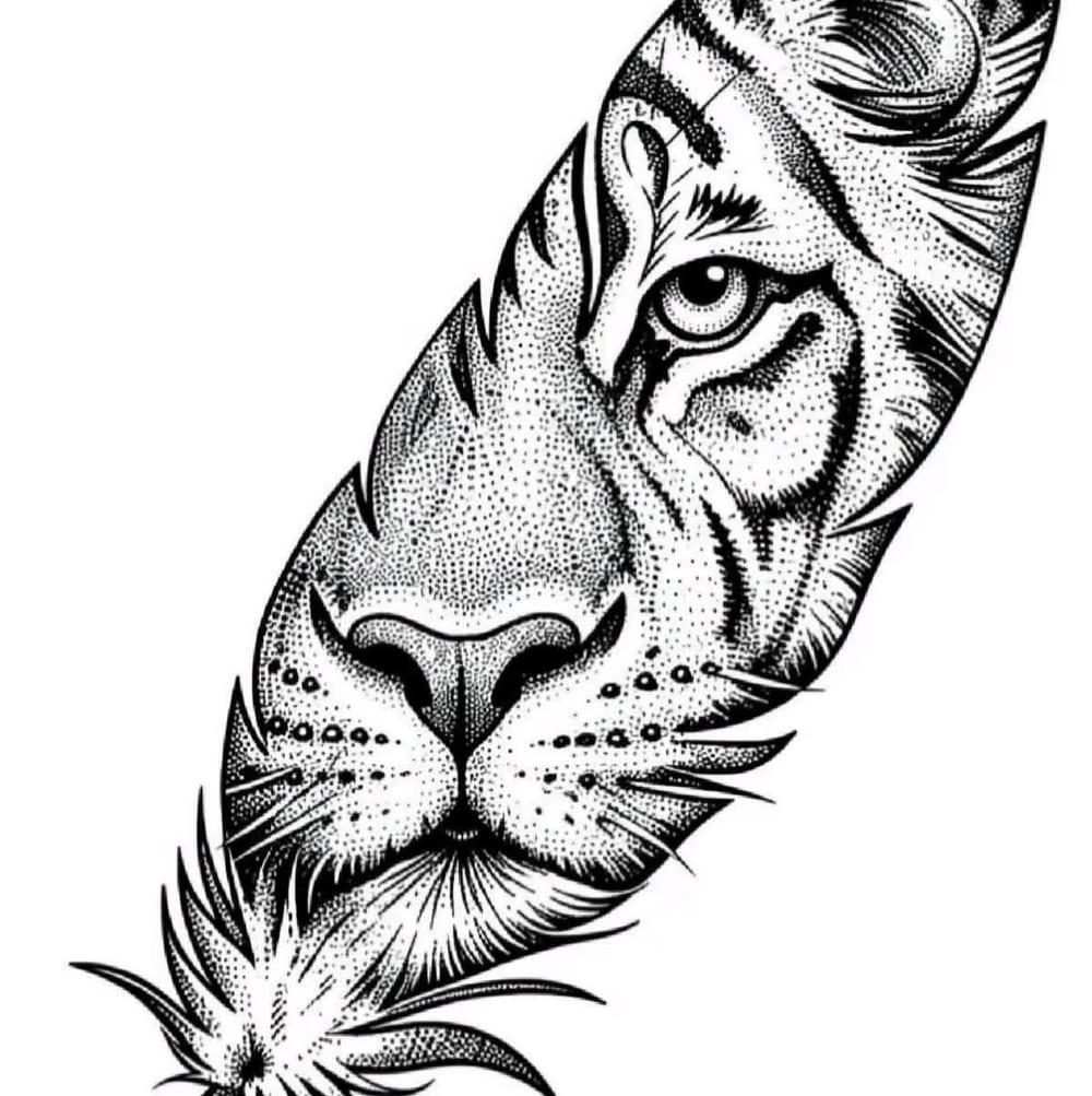 Tiger feather 