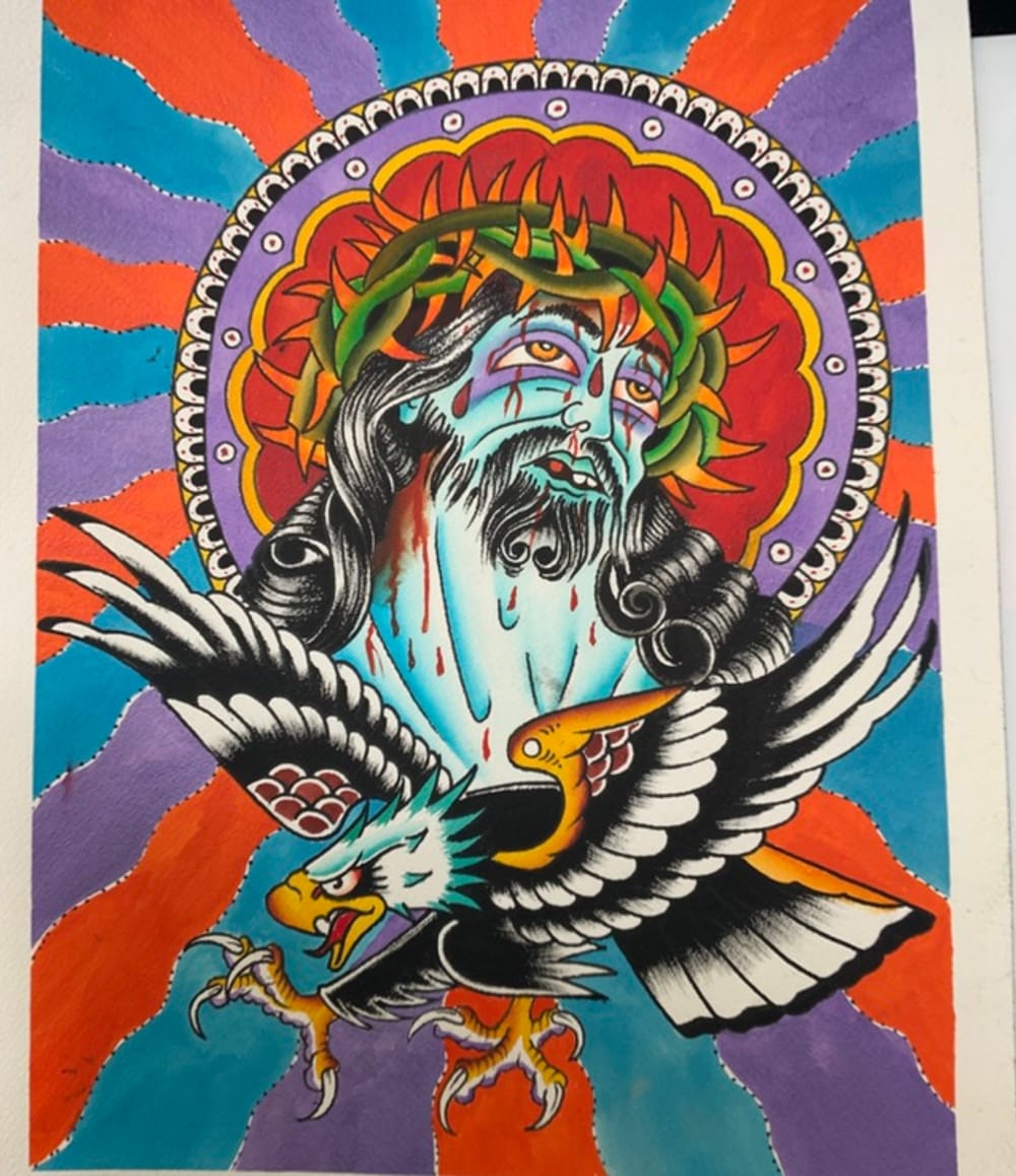 Jesus eagle