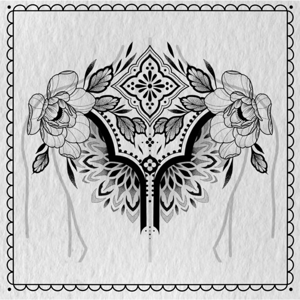 Ornamental/Geometric Back Design