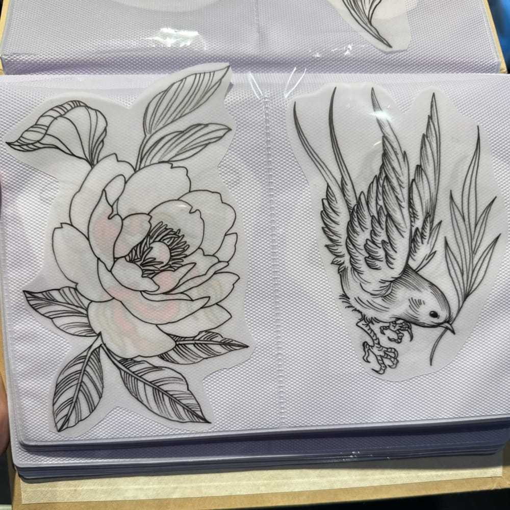 Peony or bird