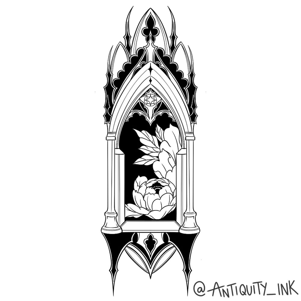 Blackwork Cathedral