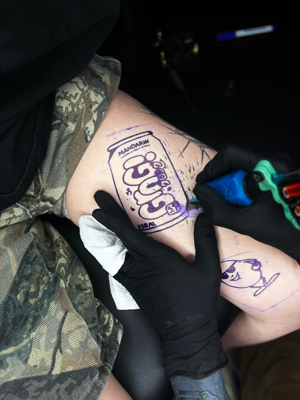 Adeline Reagan — tattoo artist