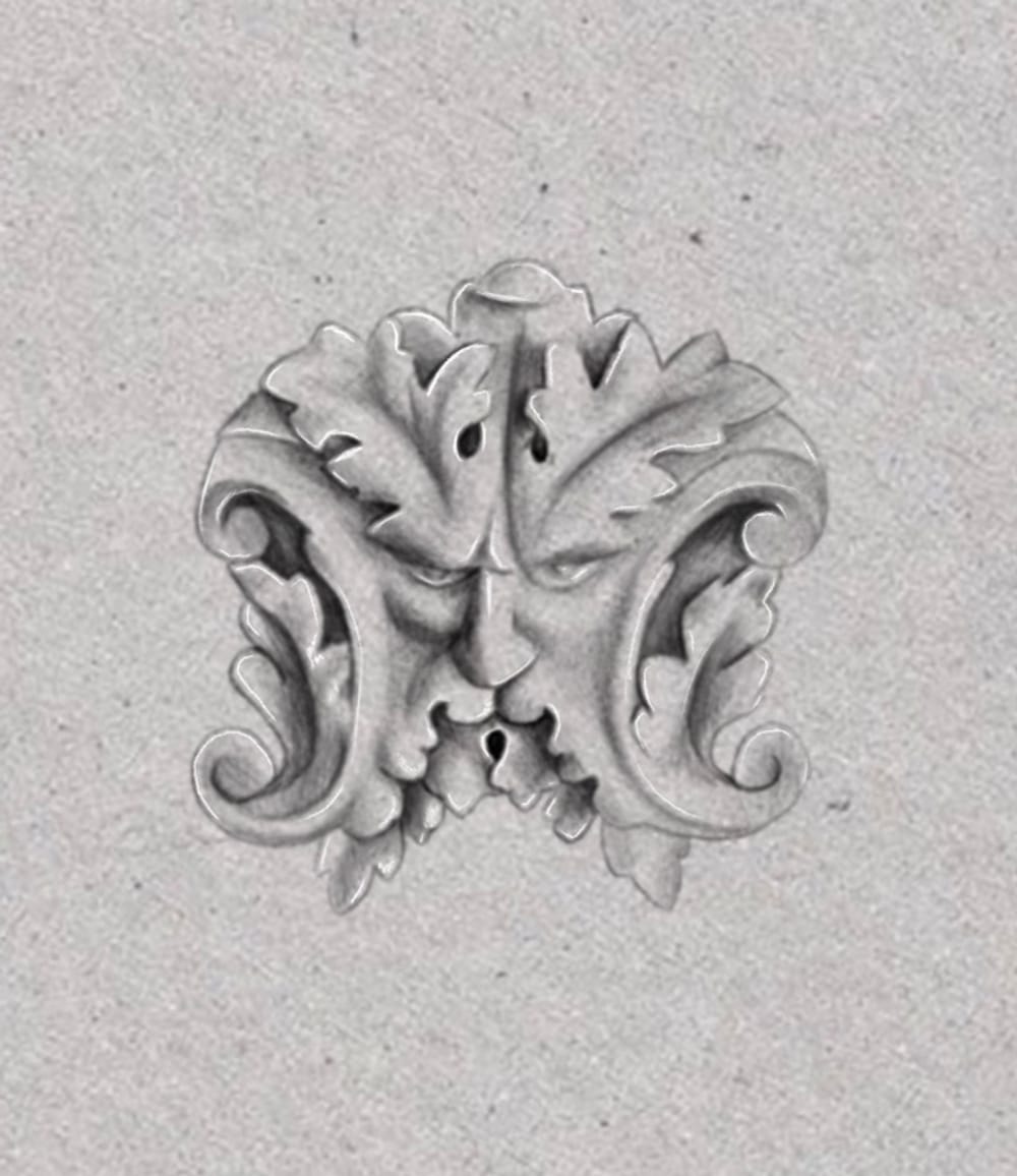 Filigree of man