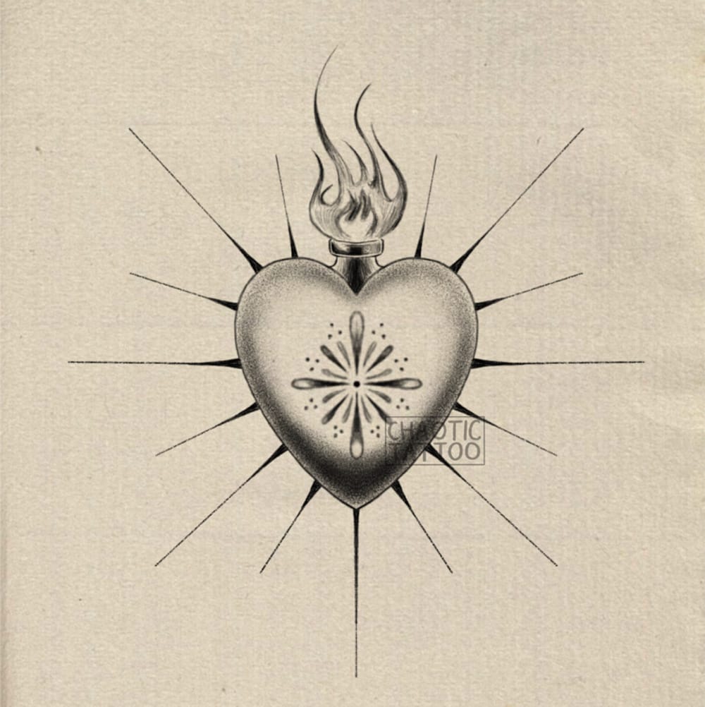 Ornamental Sacred Heart