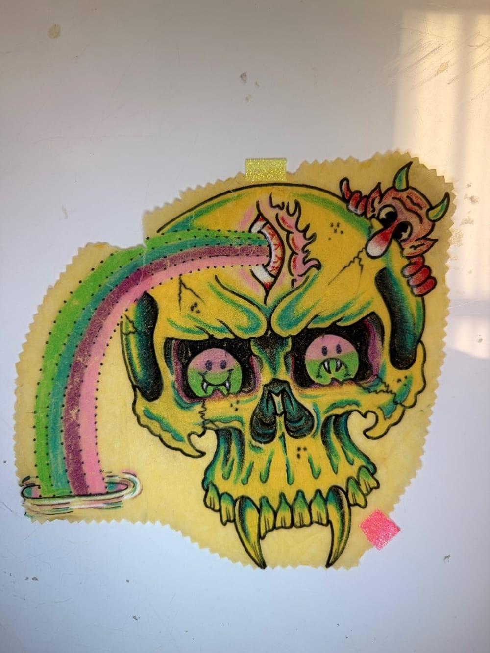 Weird skull 