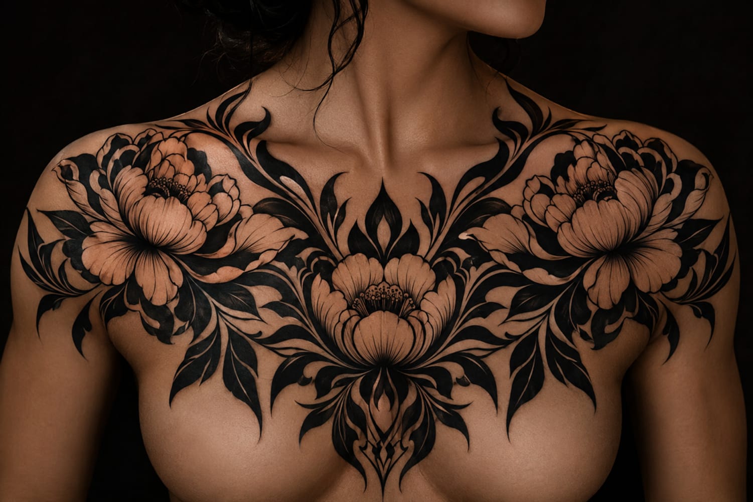 Full Floral Chest