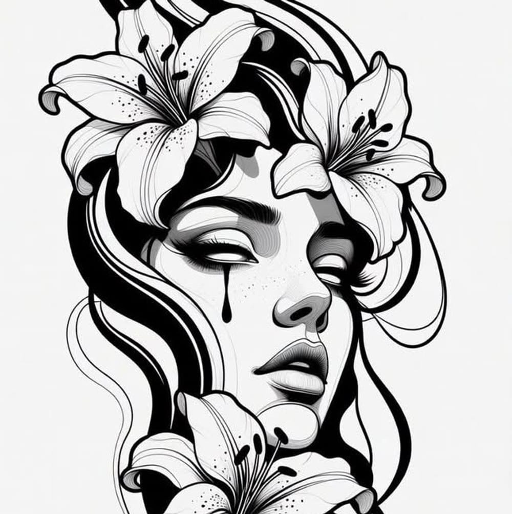 Soft beauty… dark emotio