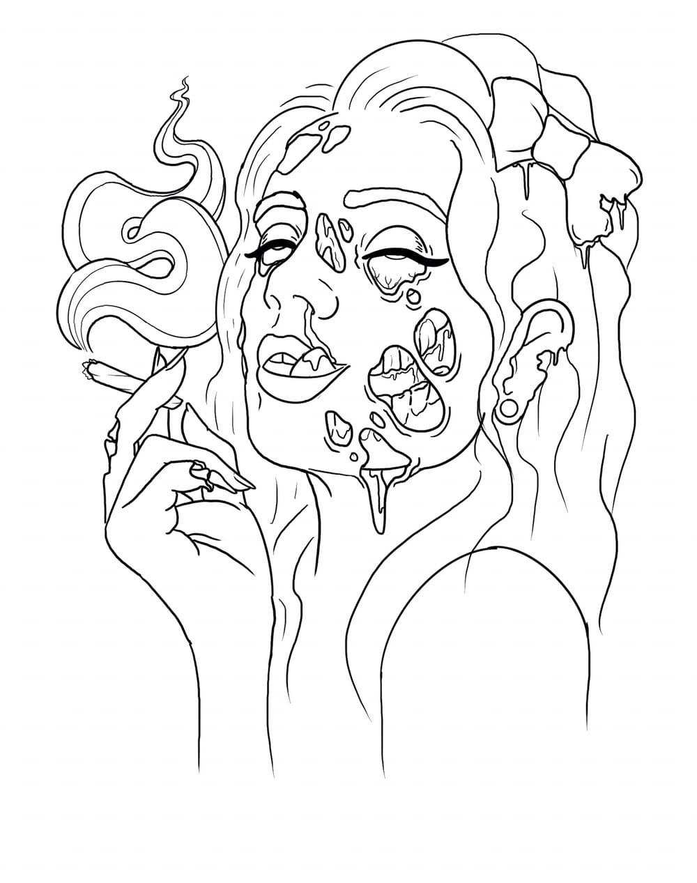 Zombie girl