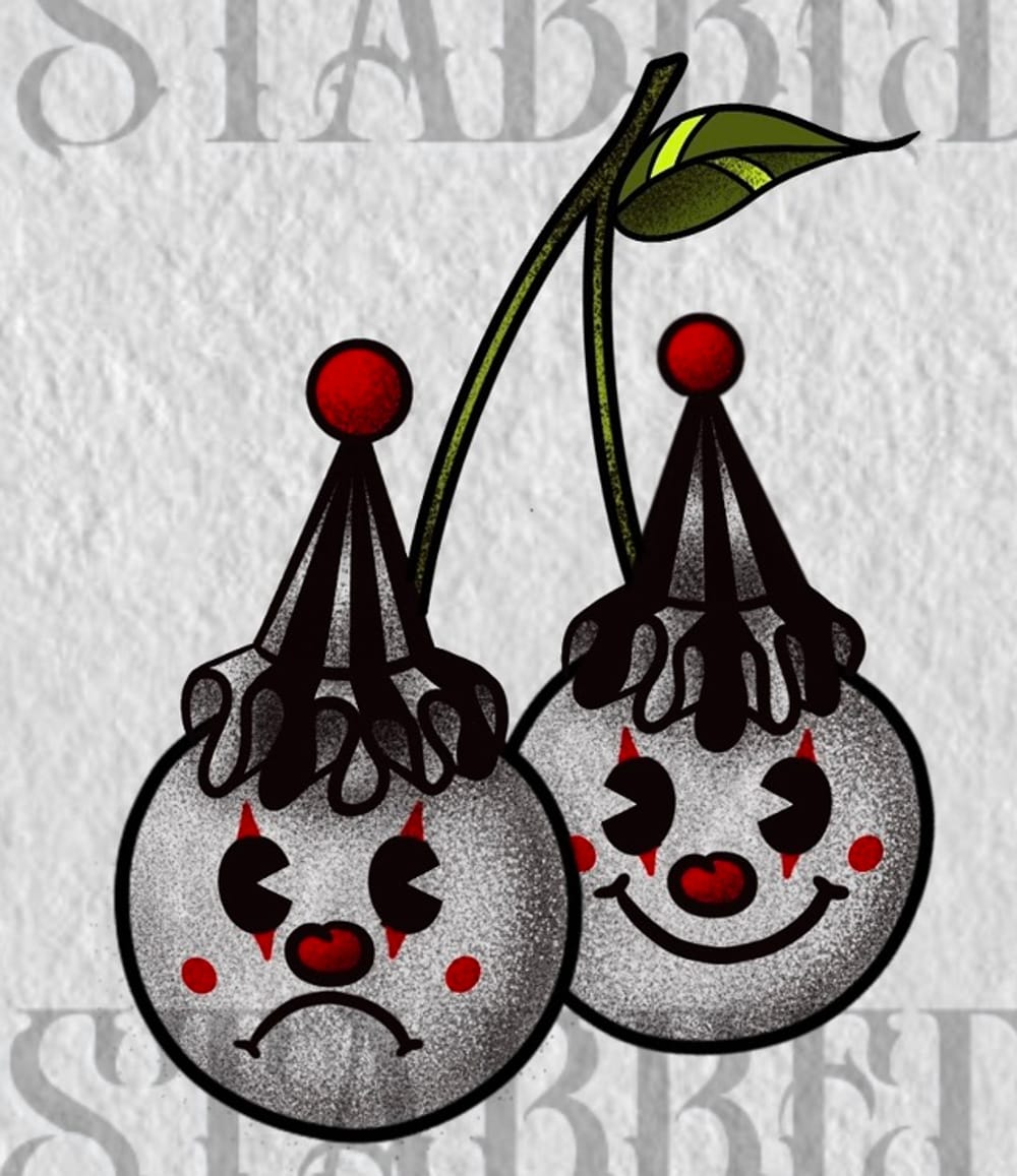 clown cherries. 