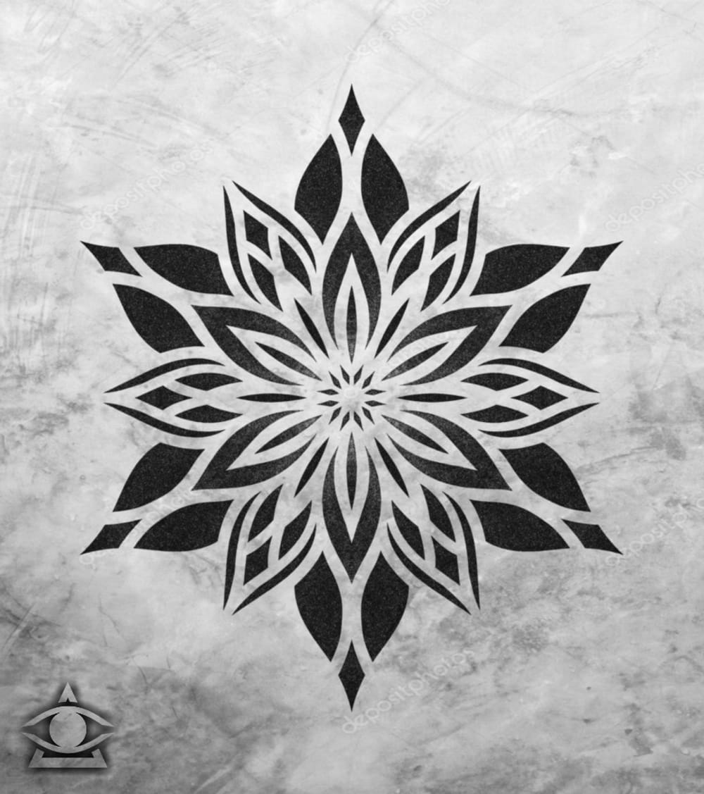 Dotwork Mandala