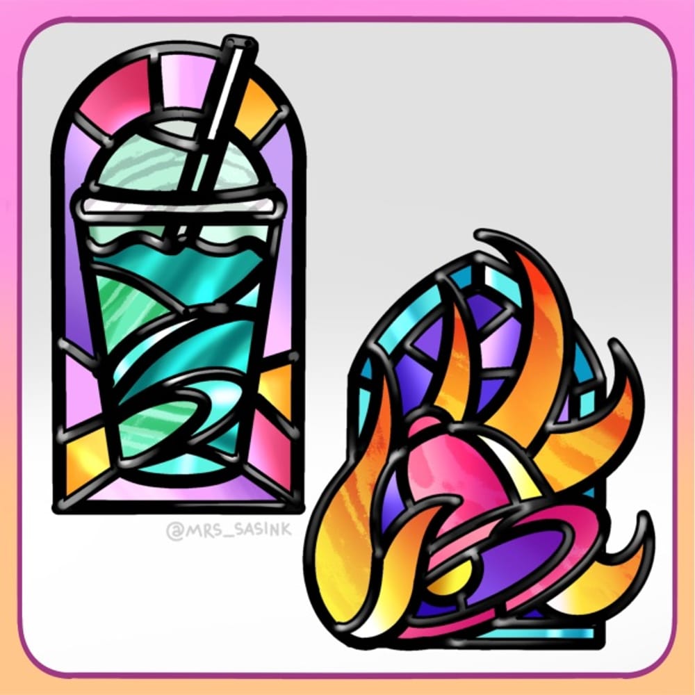 Taco Bell Stained Glass