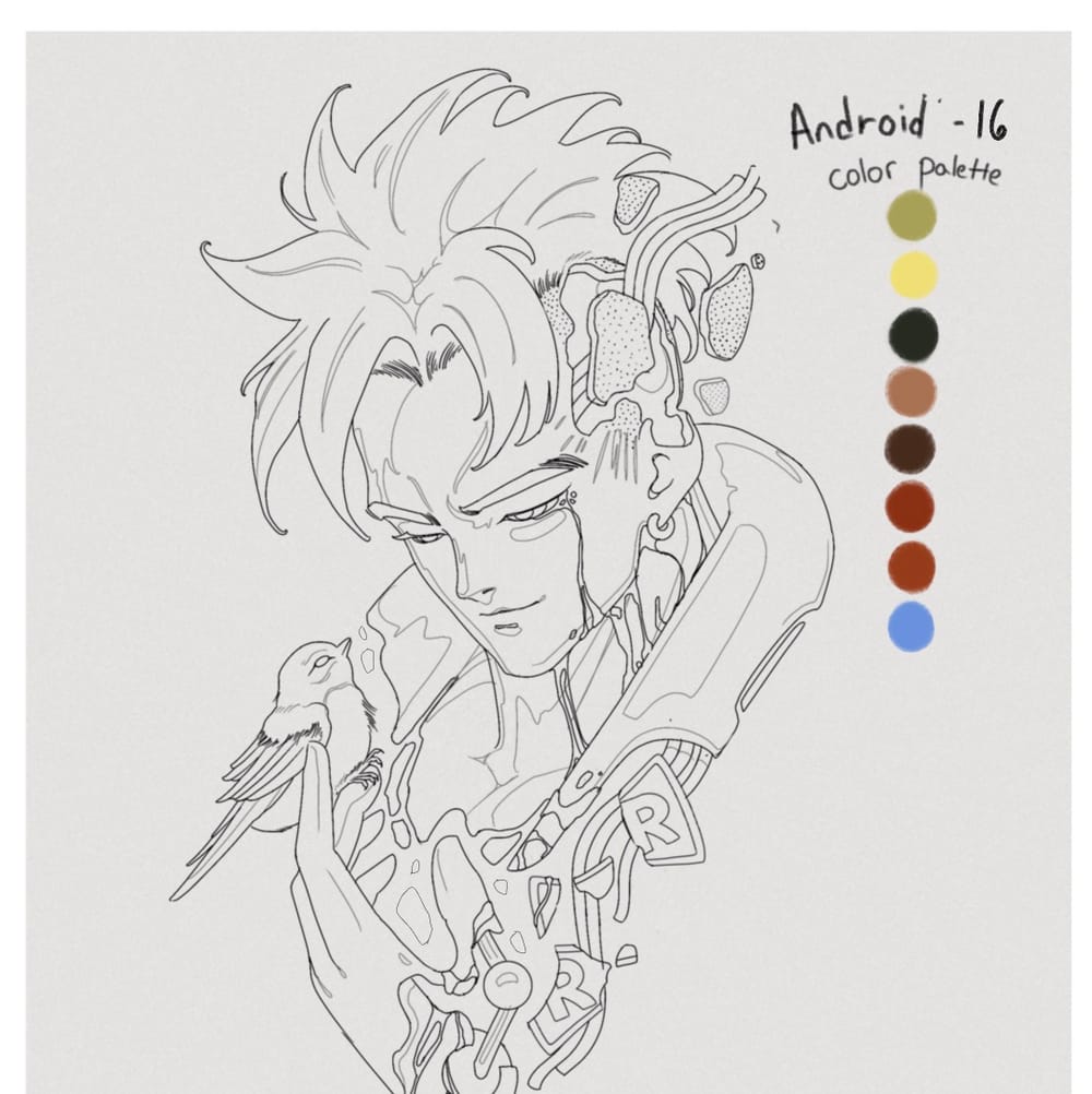 dismantled android 16