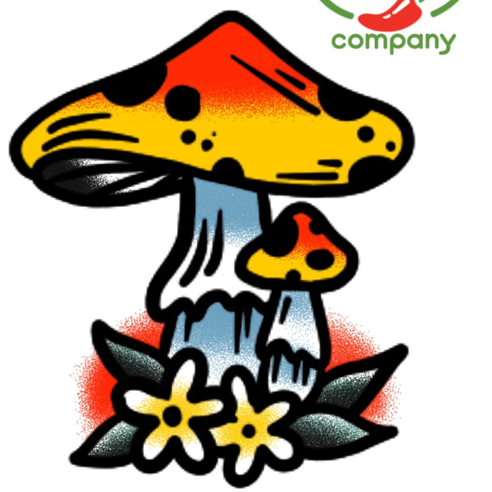 Psychedelic mushroom