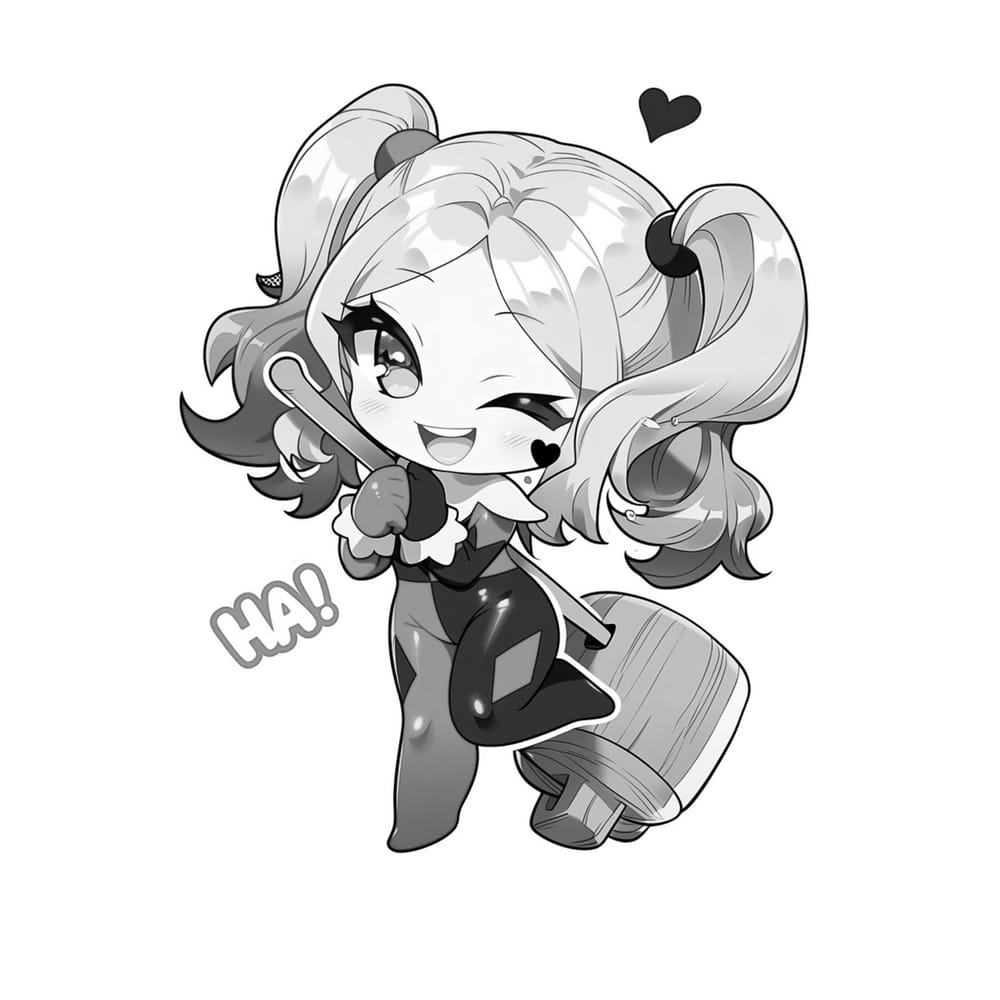 Chibi Harley Quinn 