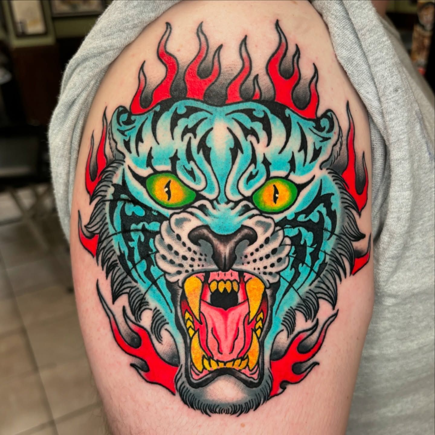 Portrait of artist Mike Attack