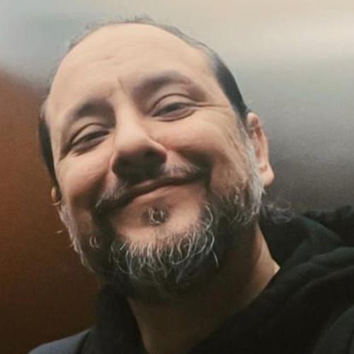 Portrait of tattoo Artist David Allen