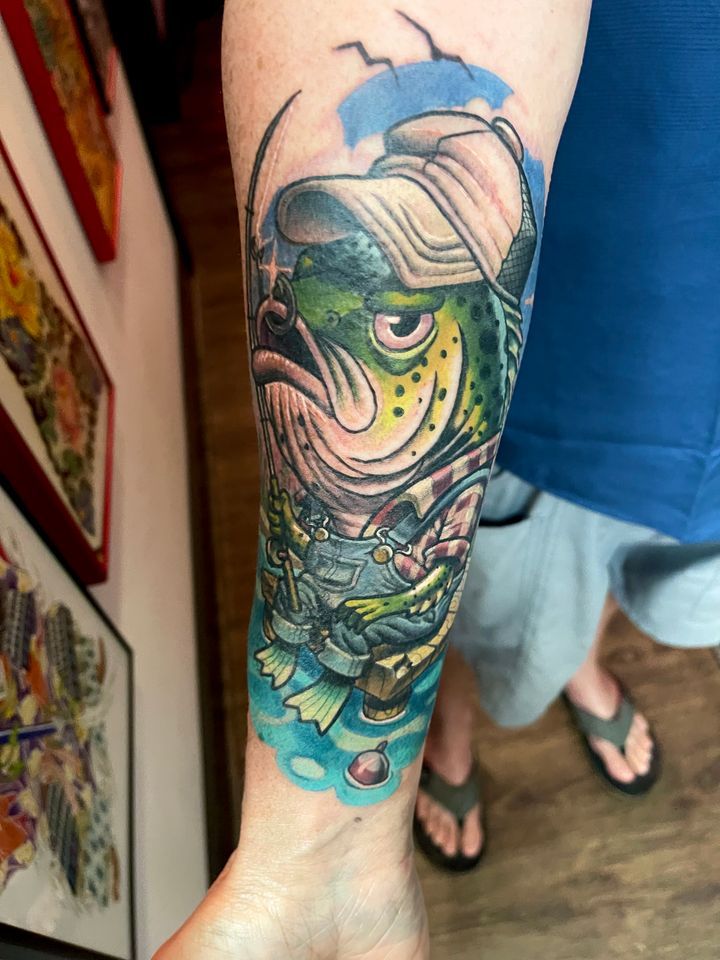 Glue — tattoo artist
