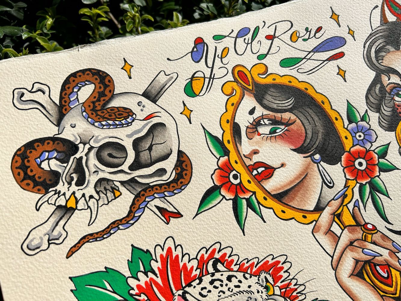 Cats and Ladies and Skulls flash