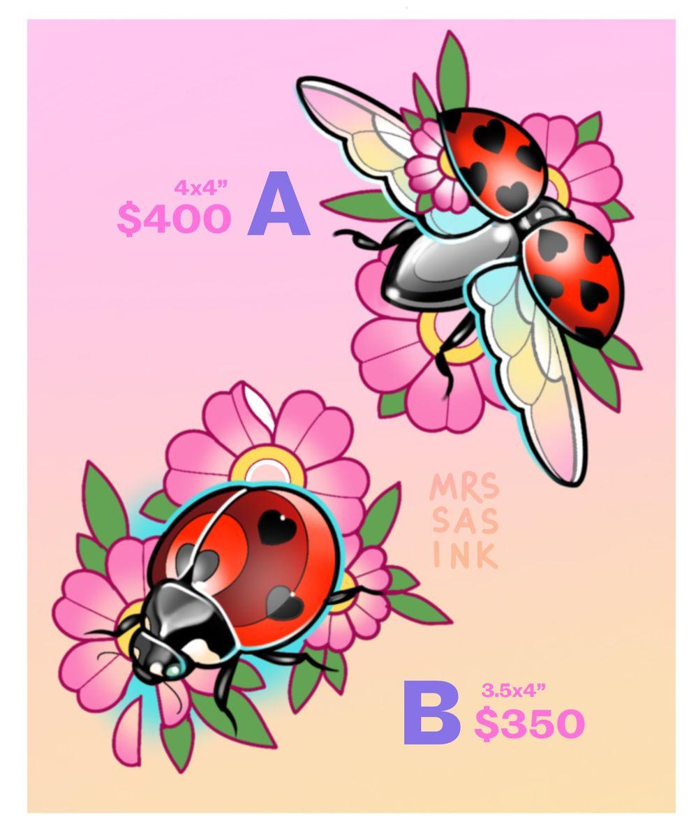 Ladybug sheet 1
