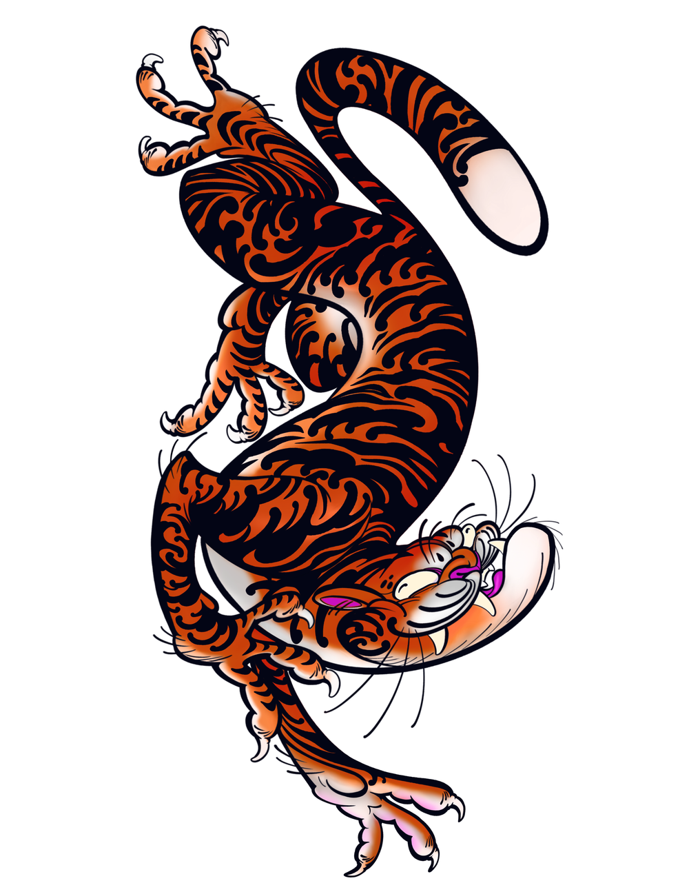 Dragon x Tiger Waves