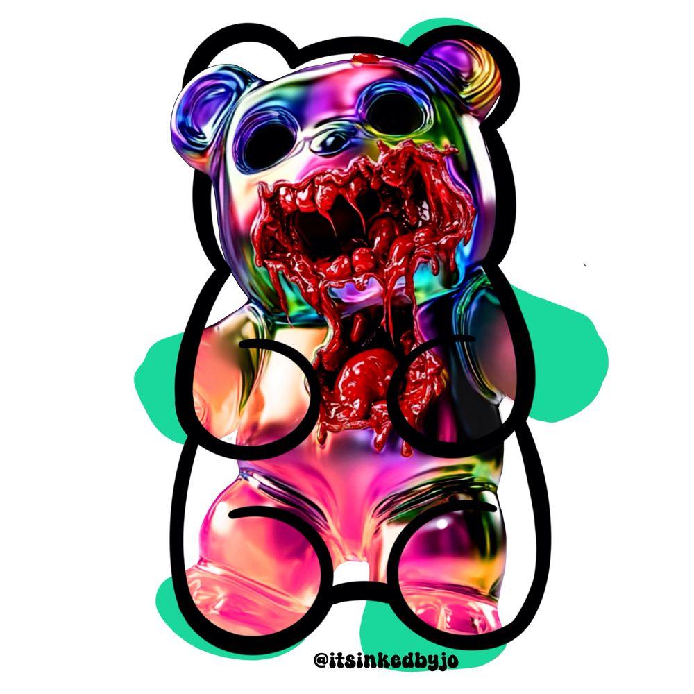 Zombie Gummy Bear